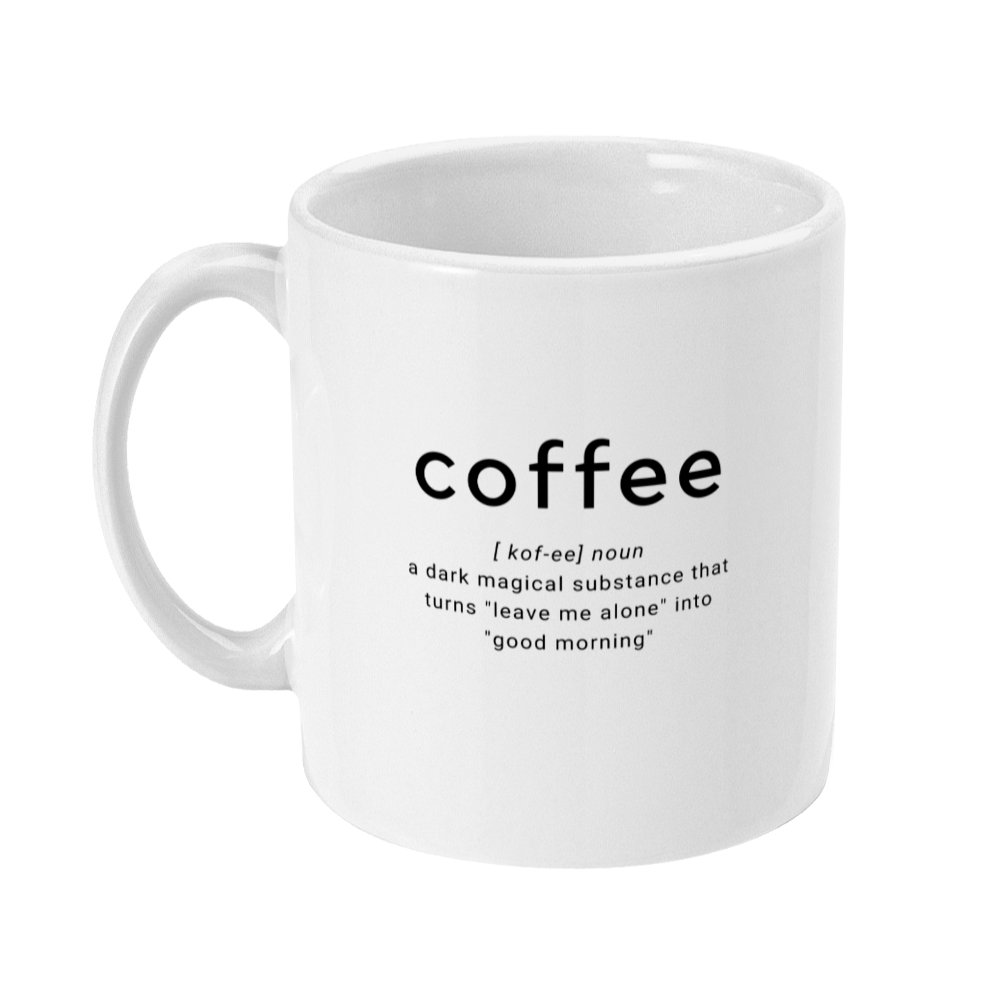 Coffee definition mug – Evolved Creative